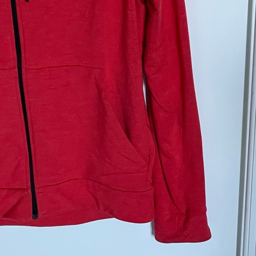 NIKE Men's Red Dri-FIT Training Fleece Full Zip Hoodie Size Medium 54262 - Picture 5 of 16